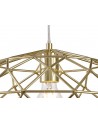 Brooklyn Elliptical Sphere Pendant, 1 x E27, Polished Brass