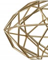 Brooklyn Elliptical Sphere Pendant, 1 x E27, Polished Brass