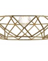 Brooklyn Elliptical Sphere Pendant, 1 x E27, Polished Brass
