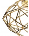 Brooklyn Flush Ceiling, 1 x E27, Polished Brass