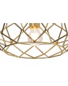 Brooklyn Flush Ceiling, 1 x E27, Polished Brass