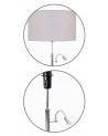 MELTON Floor Lamp with LED Reading Light