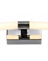 Eliot Wall Lamp Small, 2 x 4W LED, 3000K, 560lm, IP44, Polished Chrome, 3yrs Warranty