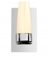 Edgar Wall Lamp Small, 2 x 5W LED, 3000K, 700lm, IP44, Polished Chrome, 3yrs Warranty