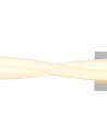 Edgar Wall Lamp Large, 2 x 10W LED, 3000K, 1400lm, IP44, Polished Chrome, 3yrs Warranty