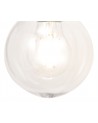 Felix Wall Lamp 1 Light E27 IP65 Exterior Satin Nickel/Polished Chrome
