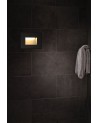 Cobalt Recessed Square Wall Lamp, 1.8W LED, 3000K, 70lm, IP65, Black, 3yrs Warranty