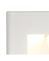 Cobalt Recessed Square Wall Lamp, 1.8W LED, 3000K, 70lm, IP65, White, 3yrs Warranty
