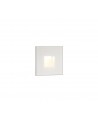 Cobalt Recessed Square Wall Lamp, 1.8W LED, 3000K, 70lm, IP65, White, 3yrs Warranty