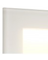 Cobalt Recessed Rectangle Wall Lamp, 3.3W LED, 3000K, 145lm, IP65, White, 3yrs Warranty