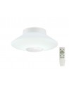 Oriana Flat Ceiling, 22W LED, IP44, RGB/Remote Control/App Control With Built In Speaker, Bluetooth Connection, White