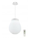 Oriana Pendant, 22W LED, IP44, RGB/Remote Control/App Control With Built In Speaker, Bluetooth Connection, White