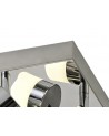 Dayton 4 Light Ceiling, 4 x 5W LED, 4000K, 1700lm, IP44, Polished Chrome, 3yrs Warranty