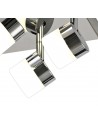 Dayton 4 Light Ceiling, 4 x 5W LED, 4000K, 1700lm, IP44, Polished Chrome, 3yrs Warranty