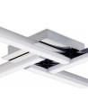 Meridian 4 Light Ceiling, 4 x 6W LED, 4000K, 2210lm, IP44, Polished Chrome, 3yrs Warranty