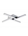 Meridian 4 Light Ceiling, 4 x 6W LED, 4000K, 2210lm, IP44, Polished Chrome, 3yrs Warranty