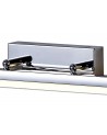 Meridian Wall Lamp Small Adjustable, 6W LED, 4000K, 612lm, IP44, Polished Chrome, 3yrs Warranty