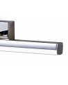 Meridian Wall Lamp Large Adjustable, 18W LED, 4000K, 1784lm, IP44, Polished Chrome, 3yrs Warranty