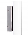 Lowell Wall Lamp Large, 12W LED, 4000K, 848lm, IP44, Polished Chrome, 3yrs Warranty