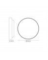 Matilda Wall Lamp, 13W LED, 3000K, 300lm, IP65, White, 3yrs Warranty