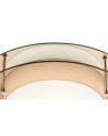 Pixie Ceiling, 18W LED, 3000K, 1620lm, IP44, Amber/Mirror, 3yrs Warranty