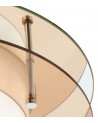 Pixie Ceiling, 18W LED, 3000K, 1620lm, IP44, Amber/Mirror, 3yrs Warranty