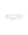 Pixie Ceiling, 18W LED, 3000K, 1620lm, IP44, Smoked/Mirror, 3yrs Warranty
