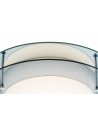 Pixie Ceiling, 18W LED, 3000K, 1620lm, IP44, Smoked/Mirror, 3yrs Warranty