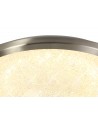 Tabitha Ceiling, 36cm 18W LED, 3000K, 1044lm, IP44, Satin Nickel/Crystaline, 3yrs Warranty