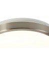 Hattie Ceiling, 12W LED, 4000K, 565lm, IP44, Satin Nickel/White, 3yrs Warranty