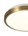 Hattie Ceiling, 12W LED, 4000K, 565lm, IP44, Soft Bronze/White, 3yrs Warranty