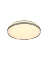 Fern Ceiling 48cm, 36W LED 3 Step-Dimmable, 3000K, 1575lm, IP44, Silver/White Acrylic, 3yrs Warranty