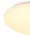 Connie Ceiling, 18W LED, 3000K, 872lm, IP44, White/Frosted Glass, 3yrs Warranty