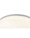 Connie Ceiling, 24W LED, 4000K, 1614lm, IP44, White Acrylic, 3yrs Warranty