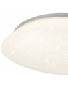 Connie Ceiling, 24W LED, 4000K, 1614lm, IP44, White Acrylic, 3yrs Warranty