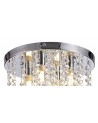 Elene Ceiling Light, 4 x G9, IP44, Polished Chrome/Crystal