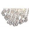 Elene Ceiling Light, 4 x G9, IP44, Polished Chrome/Crystal