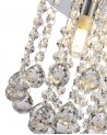 Elene Ceiling Light, 4 x G9, IP44, Polished Chrome/Crystal