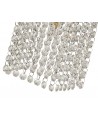 Connie Ceiling Light, 1 x G9, IP44, Polished Chrome/Crystal