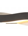Arla Wall Lamp, 6W LED, 3000K, 420lm, Sand White/Polished Chrome, 3yrs Warranty
