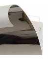Seren Wall Lamp, 12W LED, 3000K, 840lm, Sand White/Polished Chrome, 3yrs Warranty