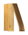 Peggy Wall Lamp, 12W LED, 3000K, 840lm, Gold Leaf, 3yrs Warranty