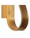 Peggy Wall Lamp, 12W LED, 3000K, 840lm, Gold Leaf, 3yrs Warranty