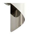Gracie Wall Lamp Small, 8W LED, 3000K, 640lm, White/Polished Chrome, 3yrs Warranty