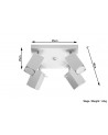 Plafond MERIDA 4 white