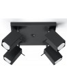 Plafond MERIDA 4 black