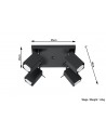 Plafond MERIDA 4 black