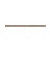 Dottie 138x9cm Rectangular Pendant Chandelier, 7 Light E14, Polished Chrome/Crystal