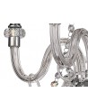 Juliette Chandelier Pendant, 4 Light E14, Polished Chrome/Clear Glass/Crystal
