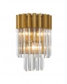 Rachel Wall Light 3 Light E14, Brass/Glass